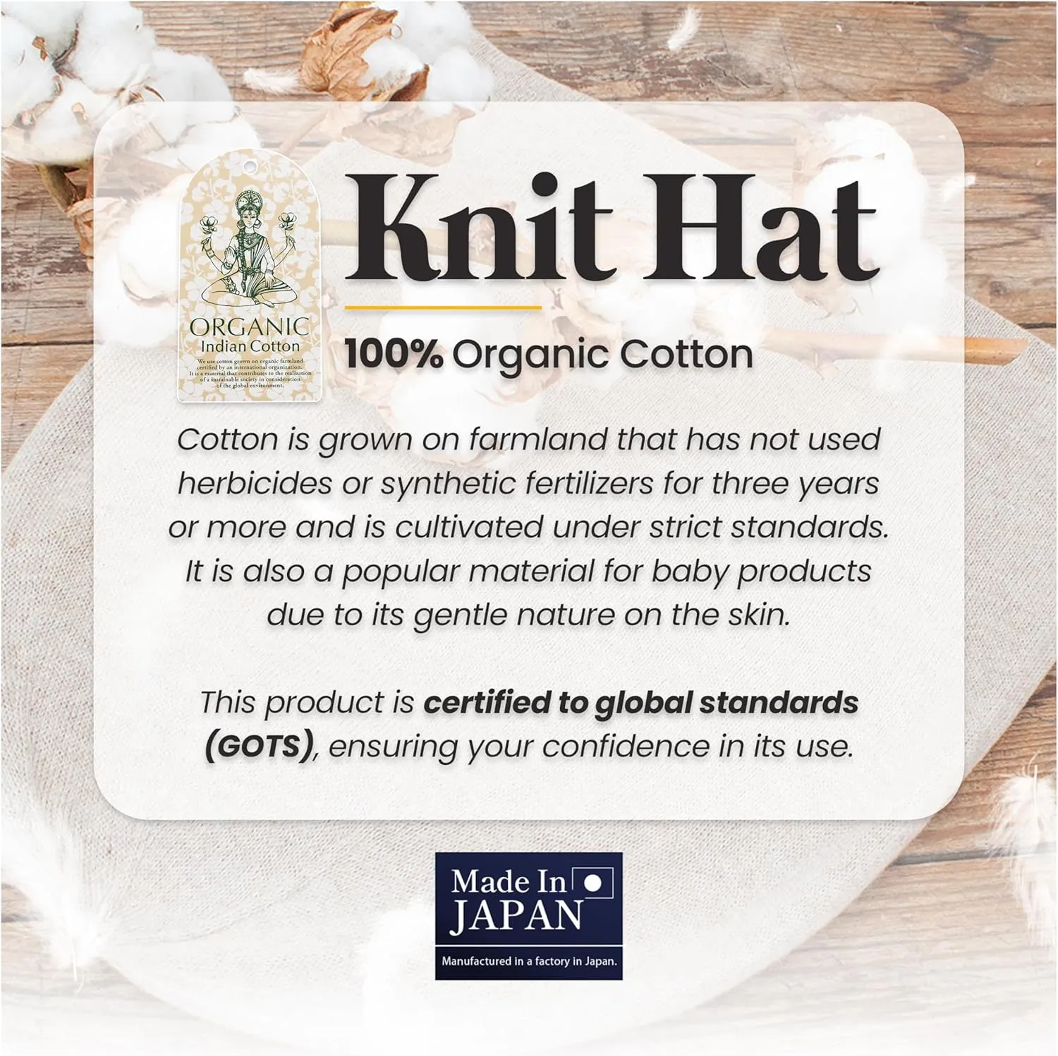 100% Organic Cotton Knitted Bucket Hats for Women Loose Watches Soft Hats for Chemo Patients Slouch Beanie Knit Fleece