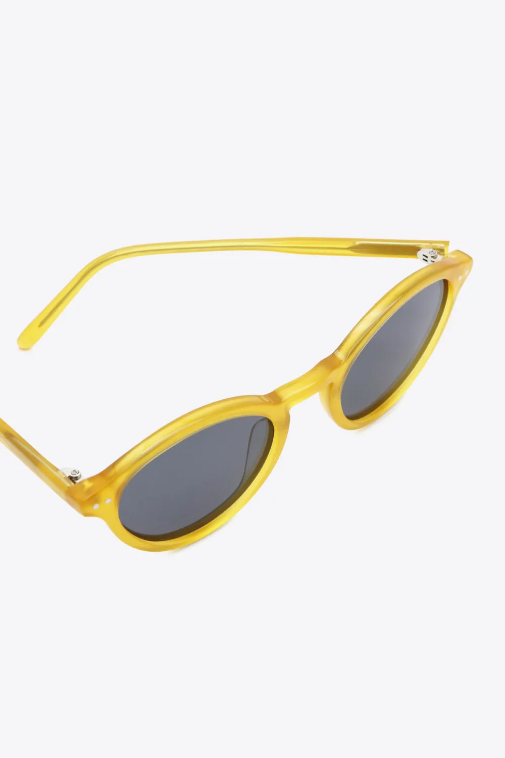 Acetate Frame Wayfarer Sunglasses