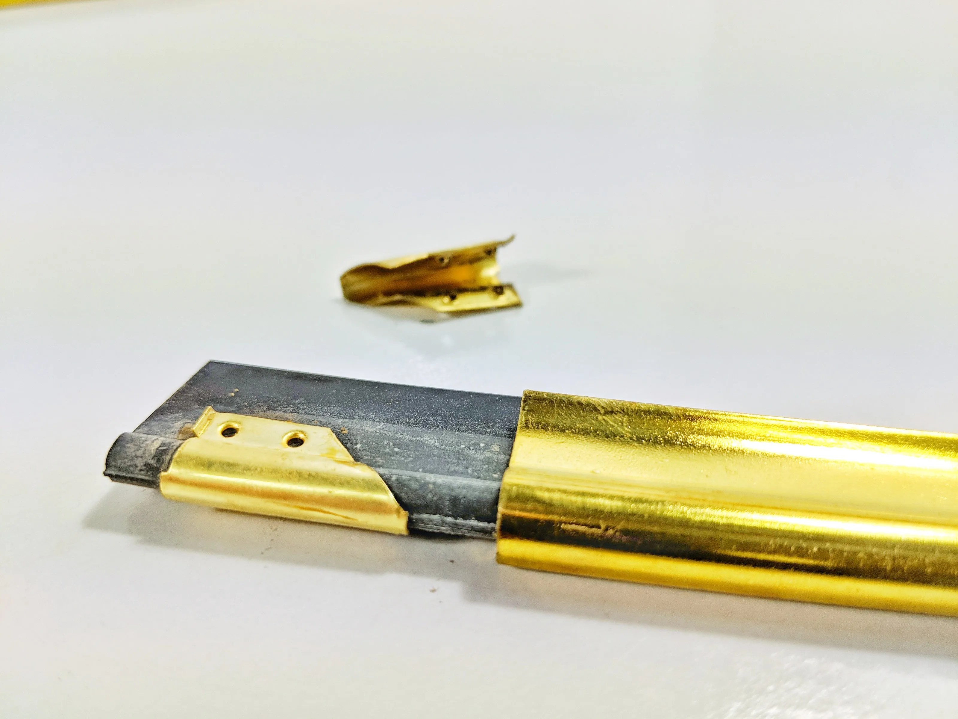 Brass Master Handle & Brass Channel (Complete Squeegee)
