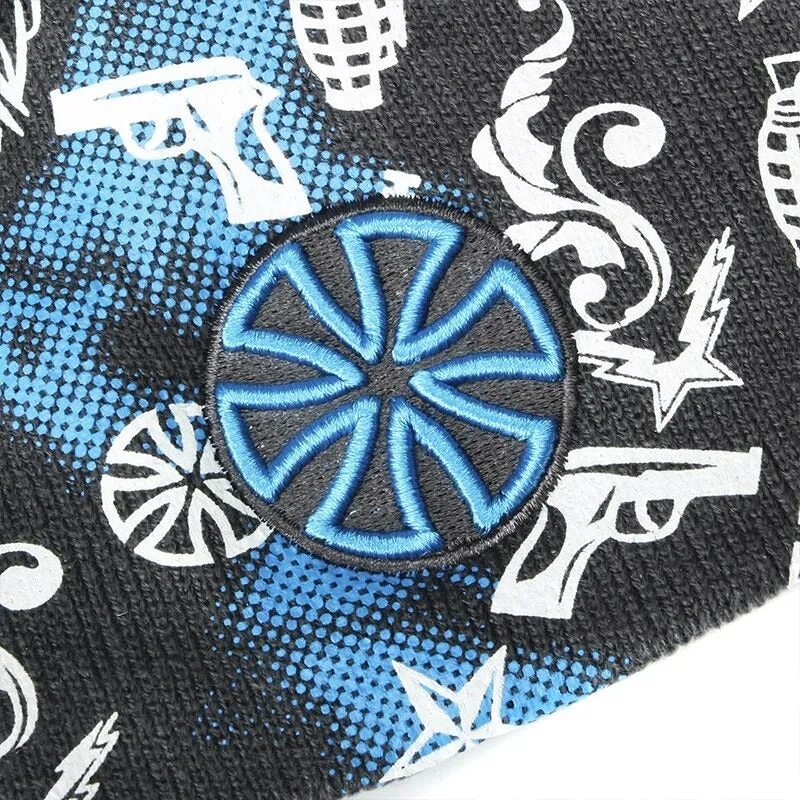 Colorful Printed Knitted Beanies Hat For Skiing