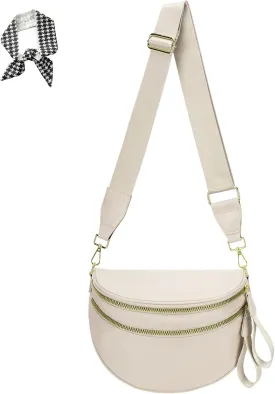 Crossbody Bags For WomenGo Free The Roomiest Crossbody,Trendy Checkered Purse With Adjustable Strap,Water-Resistant