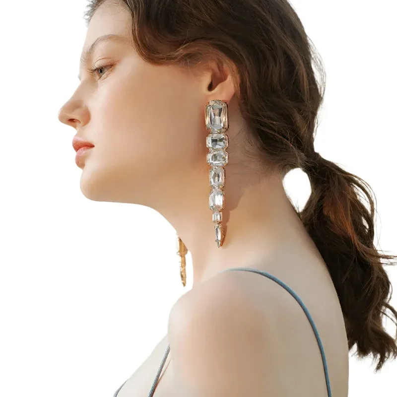 Crystal Drop Earrings