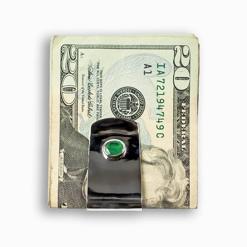 Emerald Money Clip
