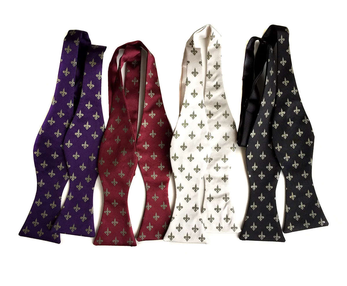 Fleur-de-Lis Bow Tie.