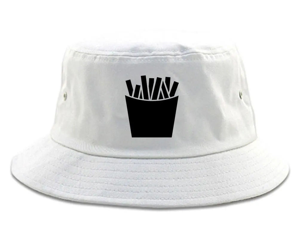 French Fry Fries Chest Mens Bucket Hat