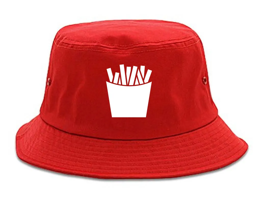 French Fry Fries Chest Mens Bucket Hat
