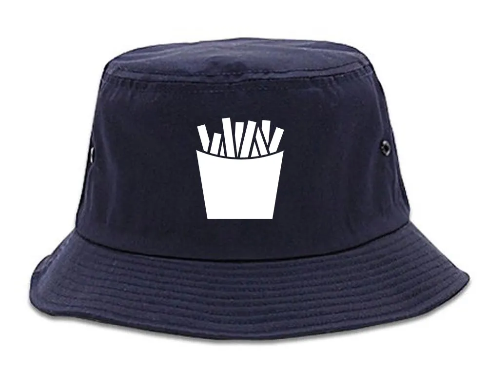 French Fry Fries Chest Mens Bucket Hat