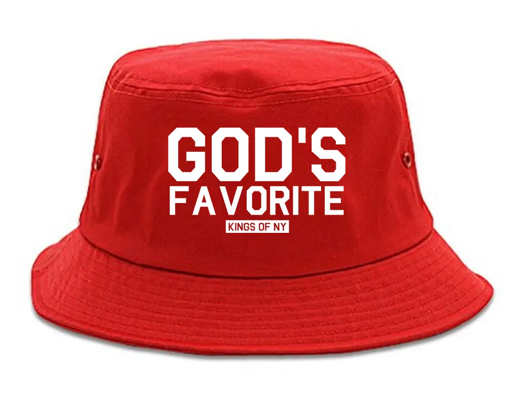 God's Favorite Kings Of NY Mens Bucket Hat