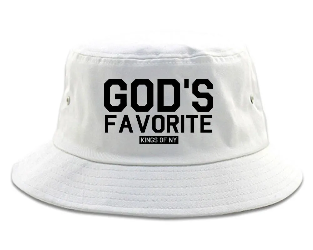 God's Favorite Kings Of NY Mens Bucket Hat