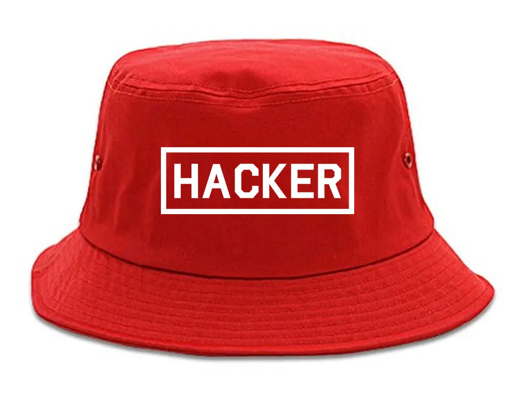Hacker Computer Programmer Mens Bucket Hat