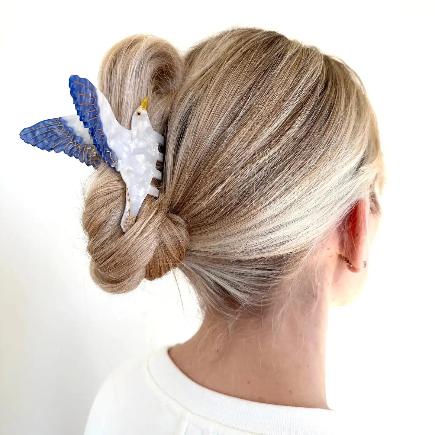 Hand Painted Claw Hair Clips