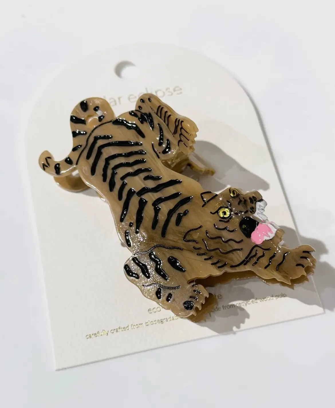 Hand Painted Claw Hair Clips