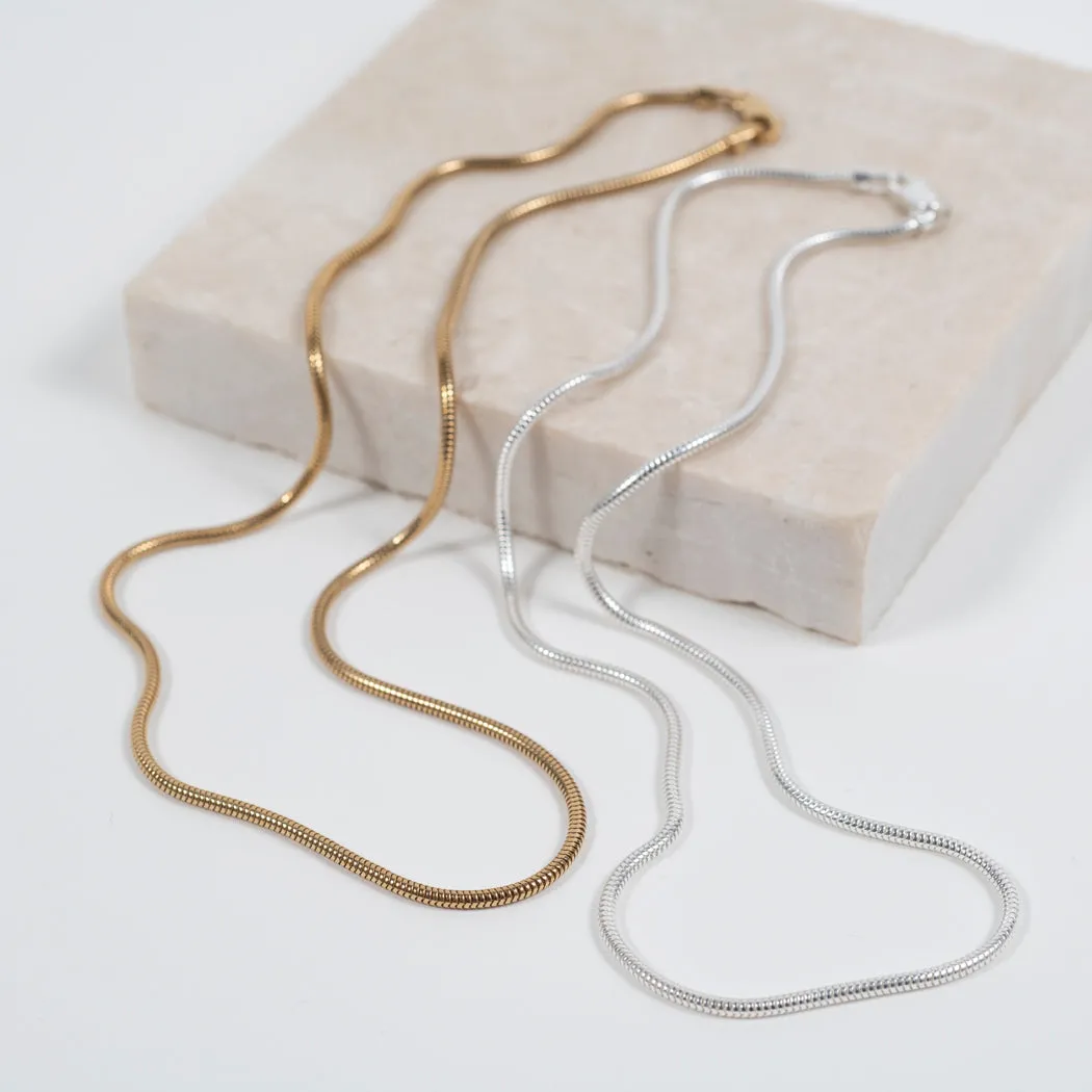 Haymarket Gold Vermeil Snake Chain