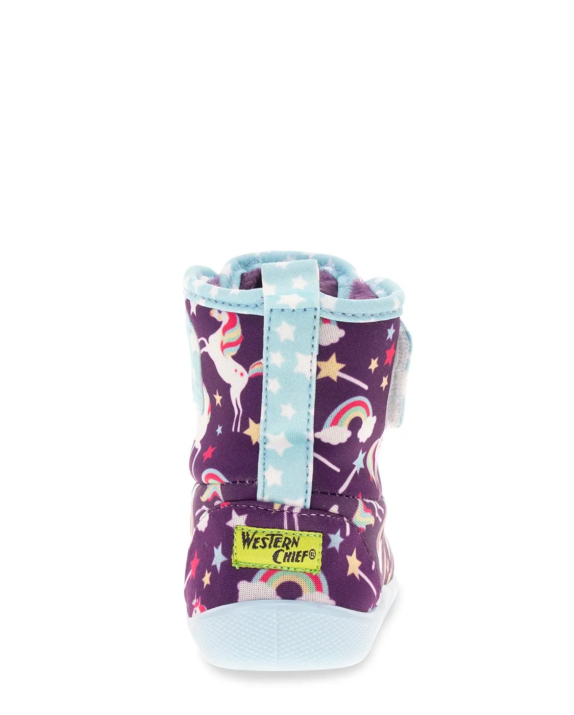 Kids Unicorn Dreams Baby Boot - Purple