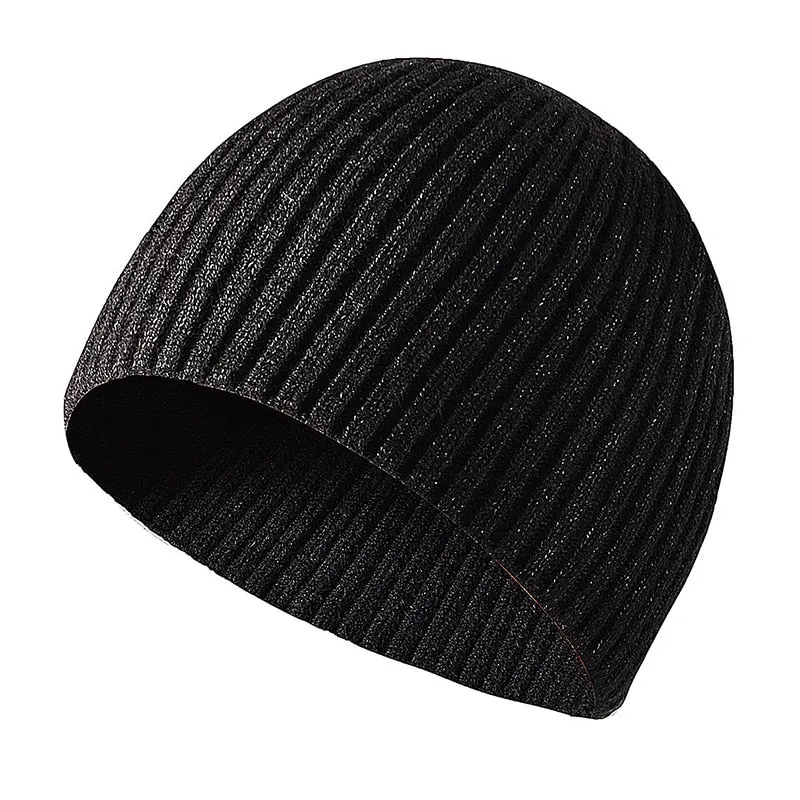 Knitted Beanies Male Windproof Hedging