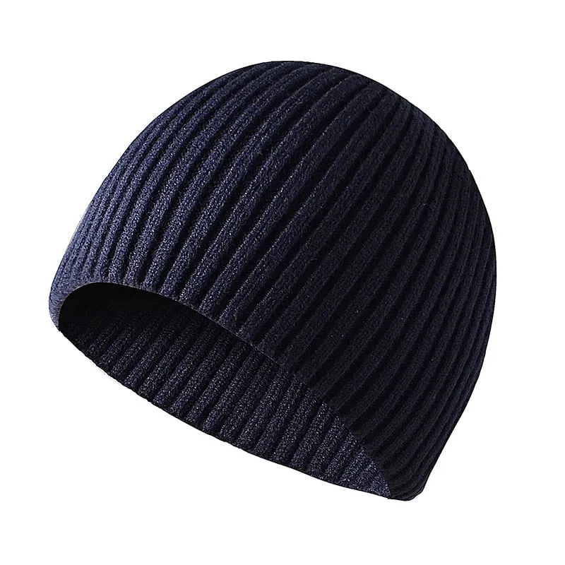 Knitted Beanies Male Windproof Hedging