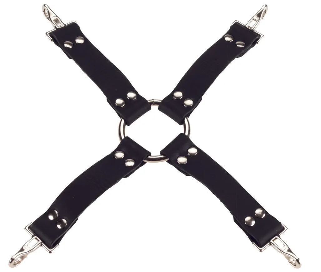 Leather Hogtie with Snap Clips