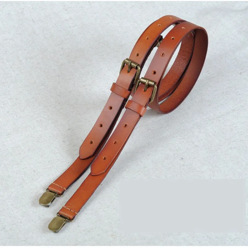 Leather Suspenders,Groomsman Gift,Wedding Suspenders