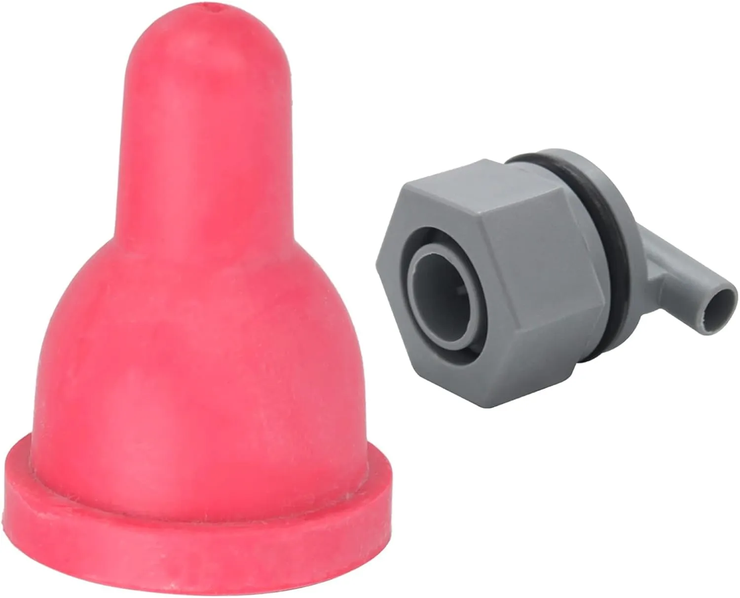 Livestock Pacifier Milk Feed Bucket with Valve, Soft Rubber Nipple for, Food Grade Material, Durably and Hygienic, Fit for Most Milk Buckets, Ideal for (MP77 MP76A Pacifier for Sheep with Valve)
