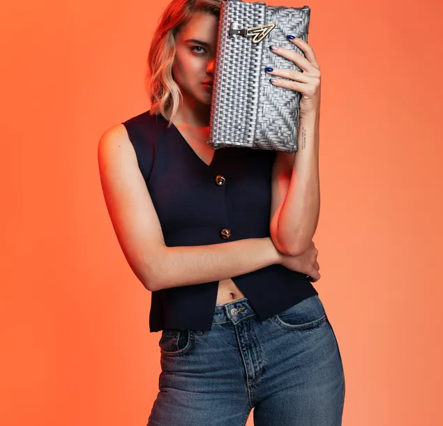 Maria Victoria | Eden DI | Upcycled, Handwoven, Clutch