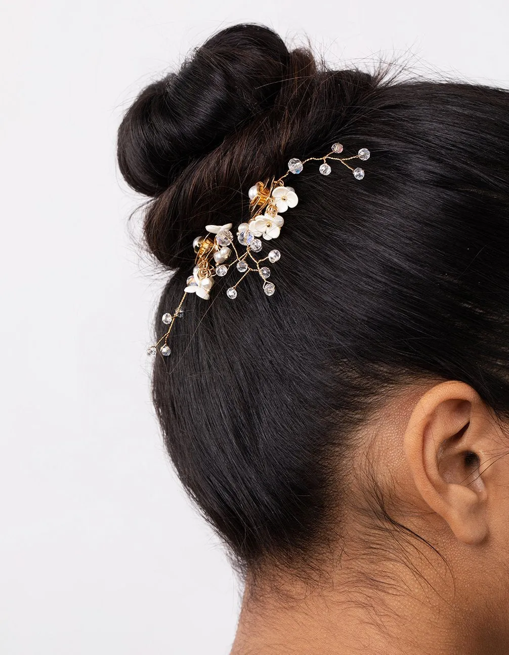 Mix Flower Bun Pin Pack