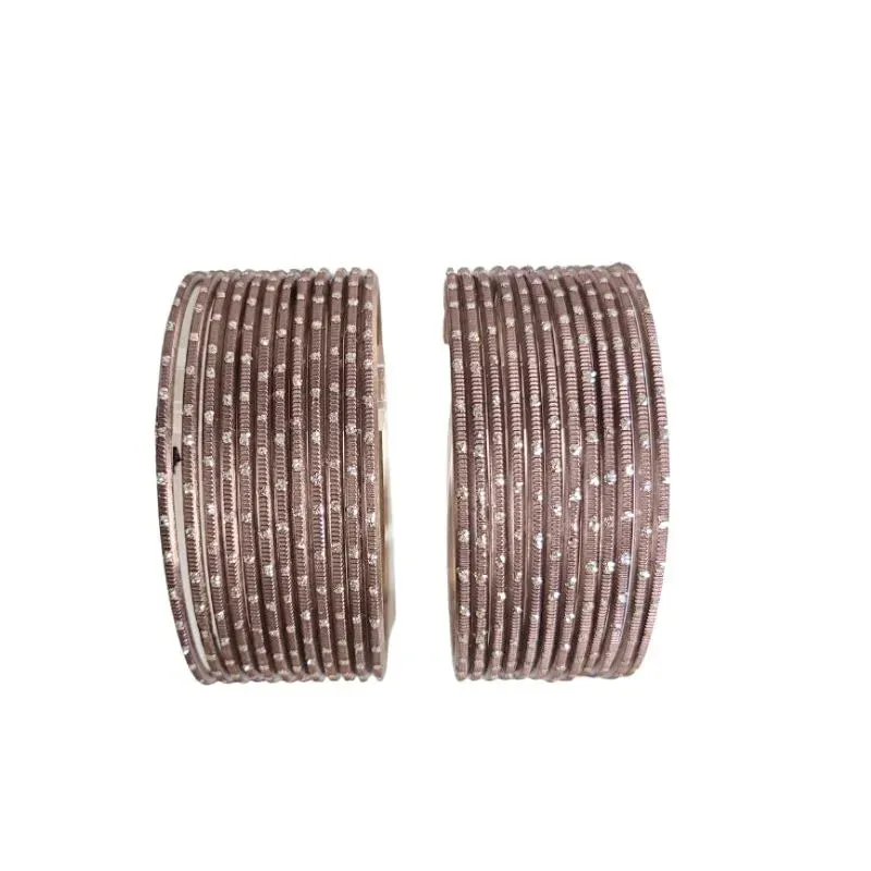 Nav - B Metal Bangles Size 2.10 - Set of 24