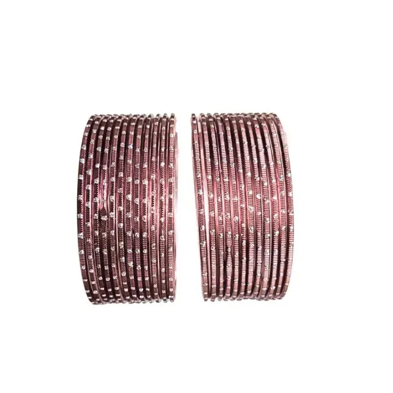 Nav - B Metal Bangles Size 2.10 - Set of 24