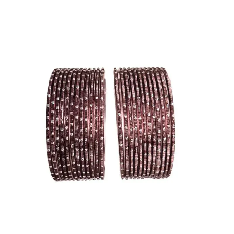 Nav - B Metal Bangles Size 2.10 - Set of 24