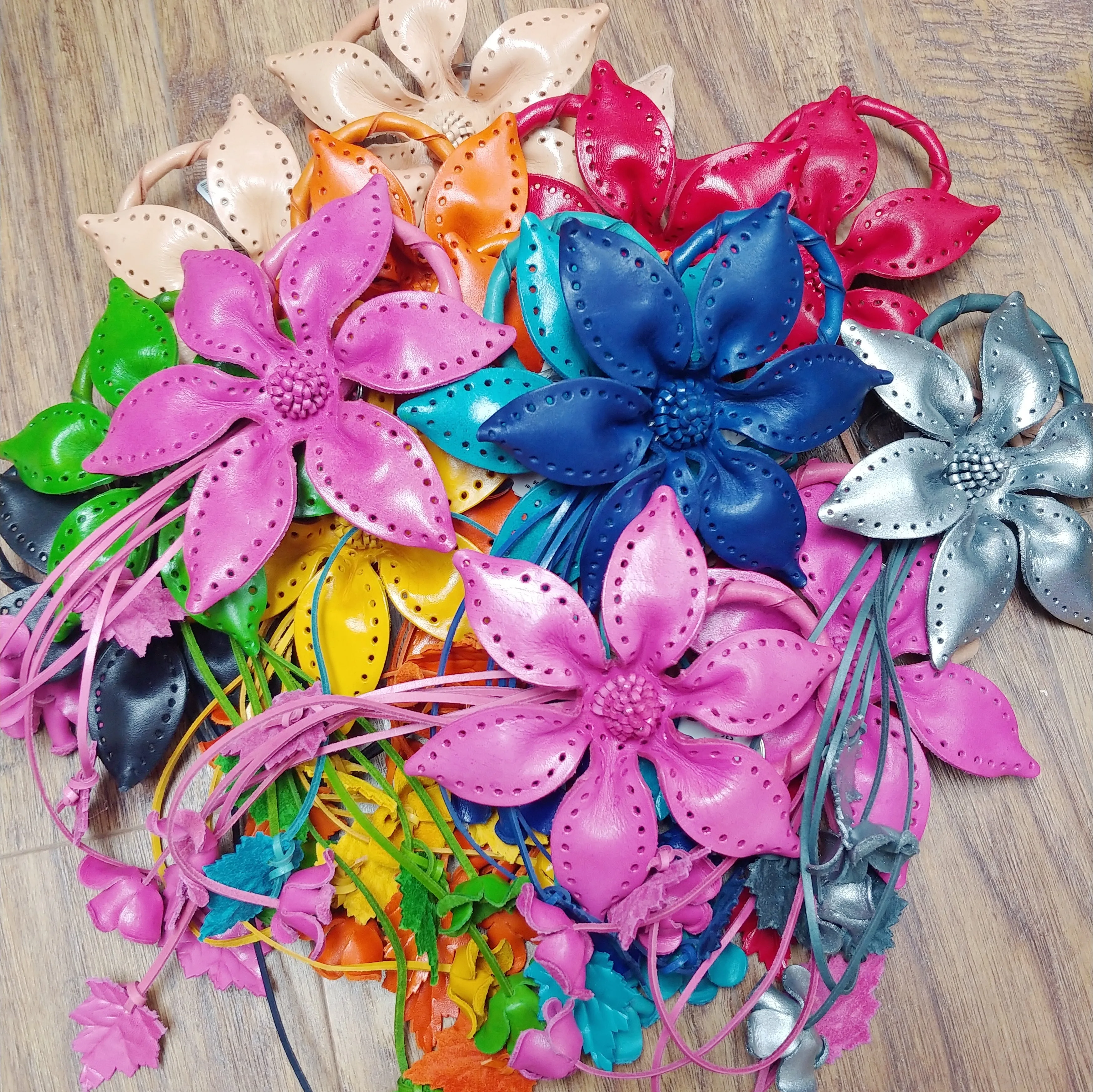 Rivera Leather Flower