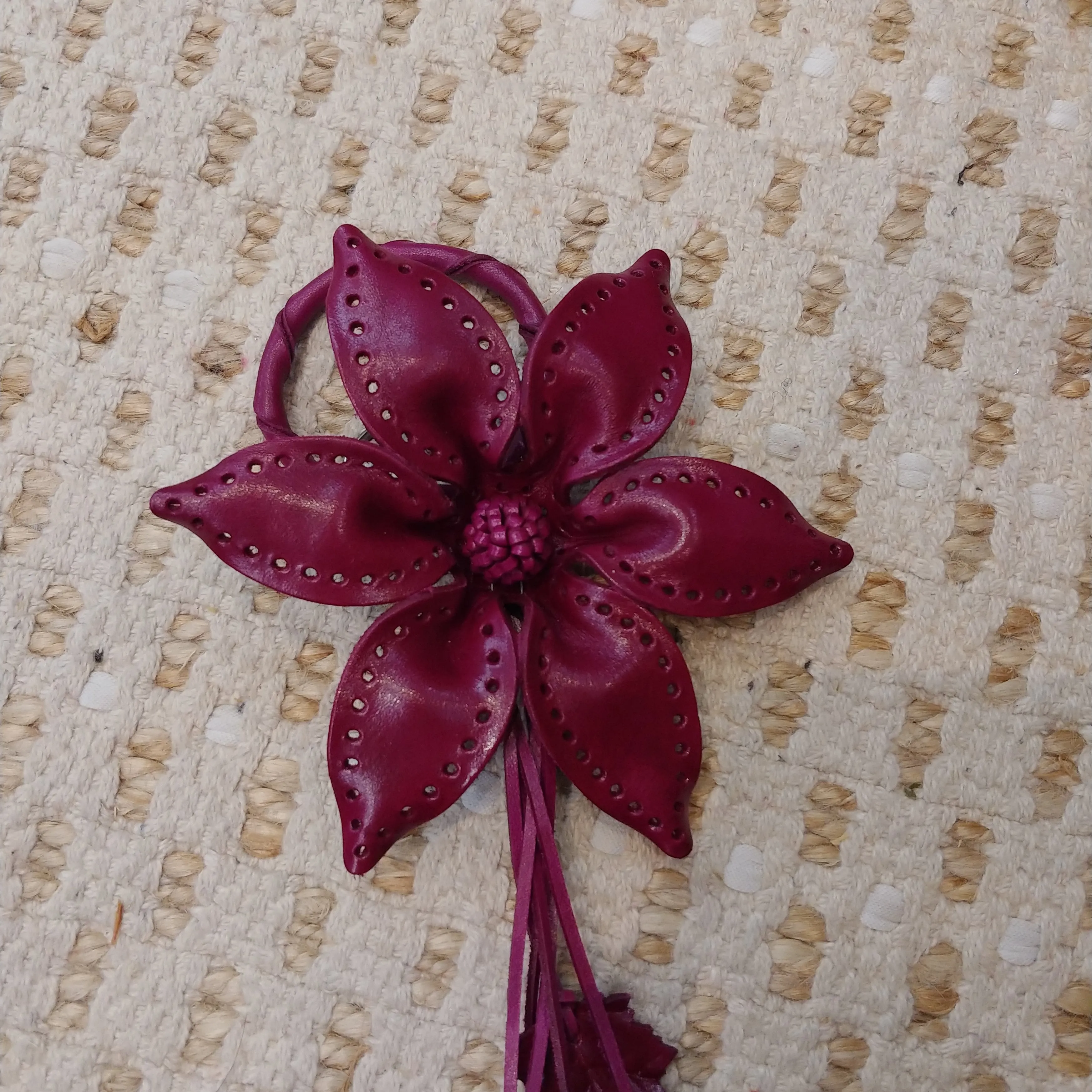 Rivera Leather Flower