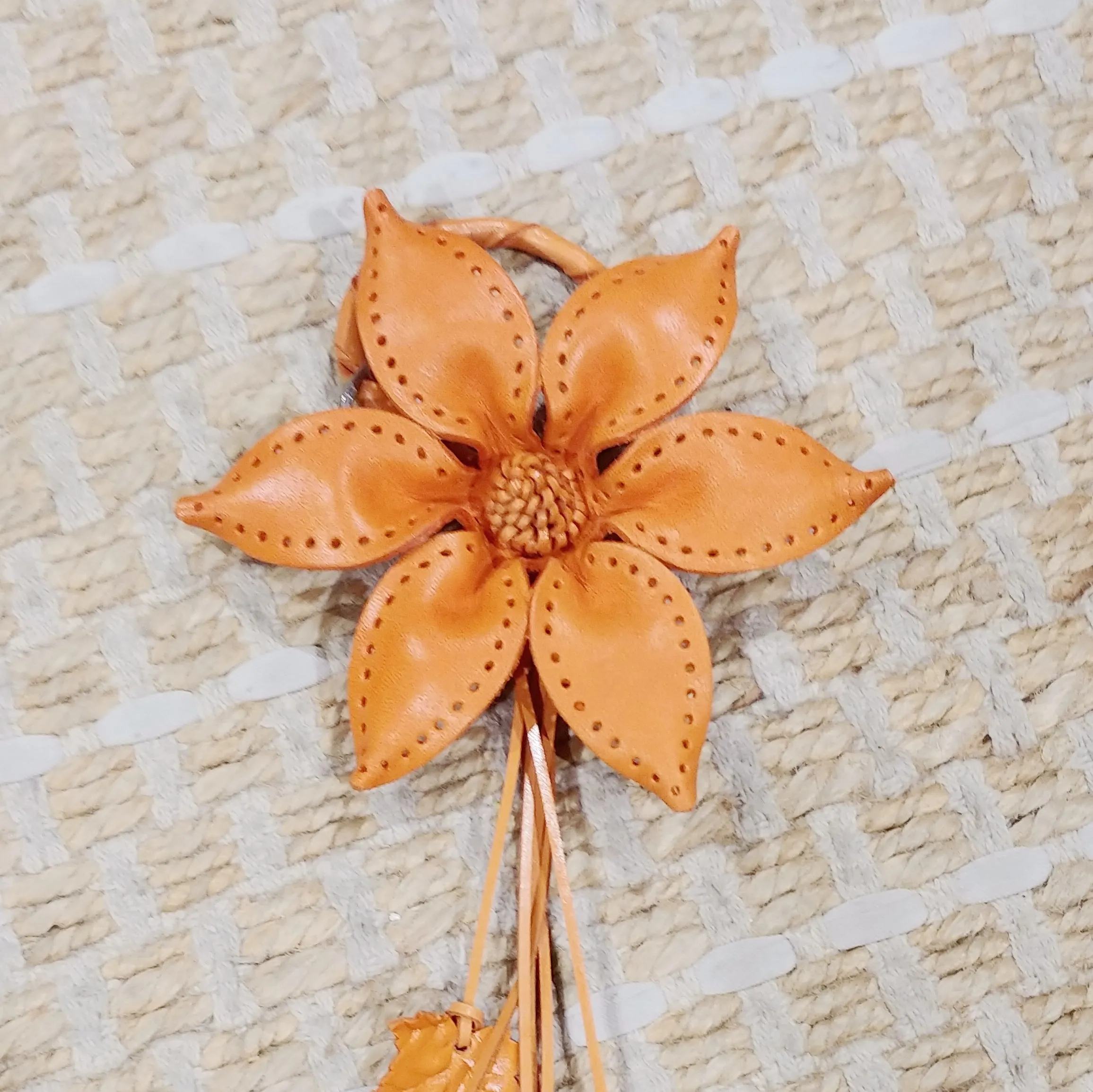 Rivera Leather Flower