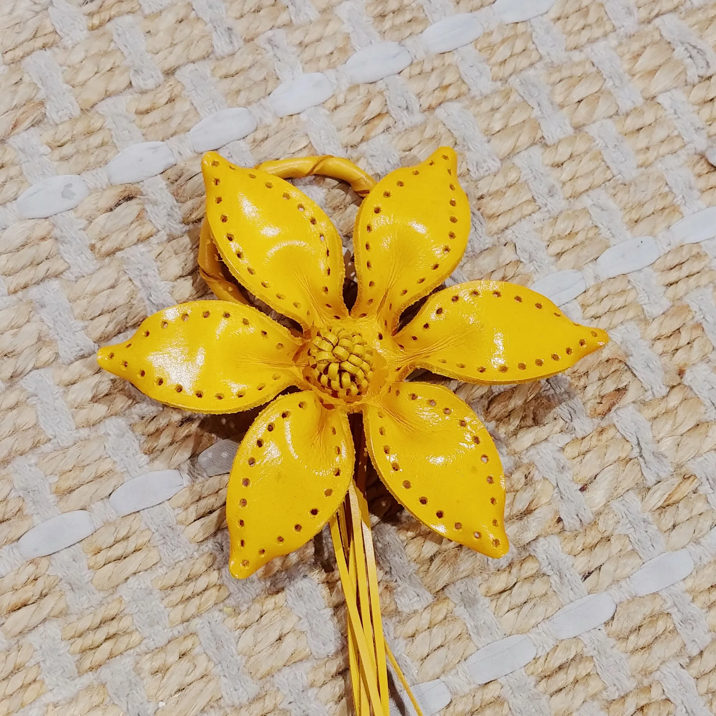 Rivera Leather Flower
