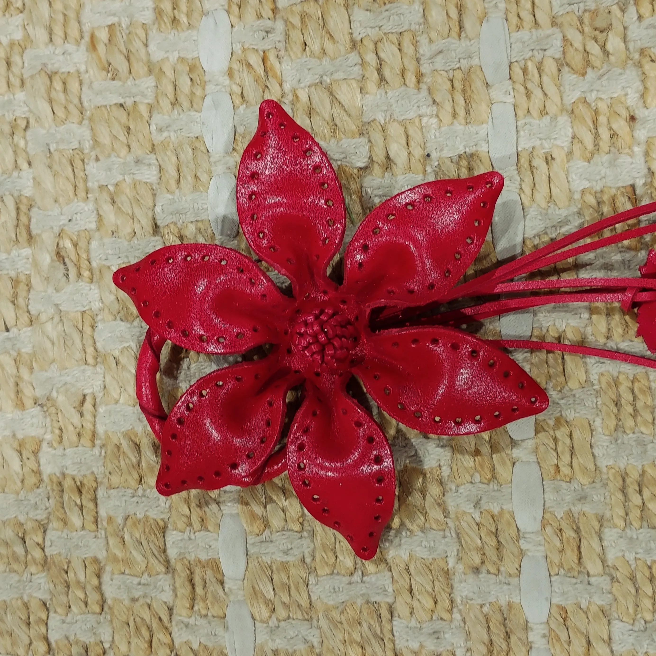 Rivera Leather Flower