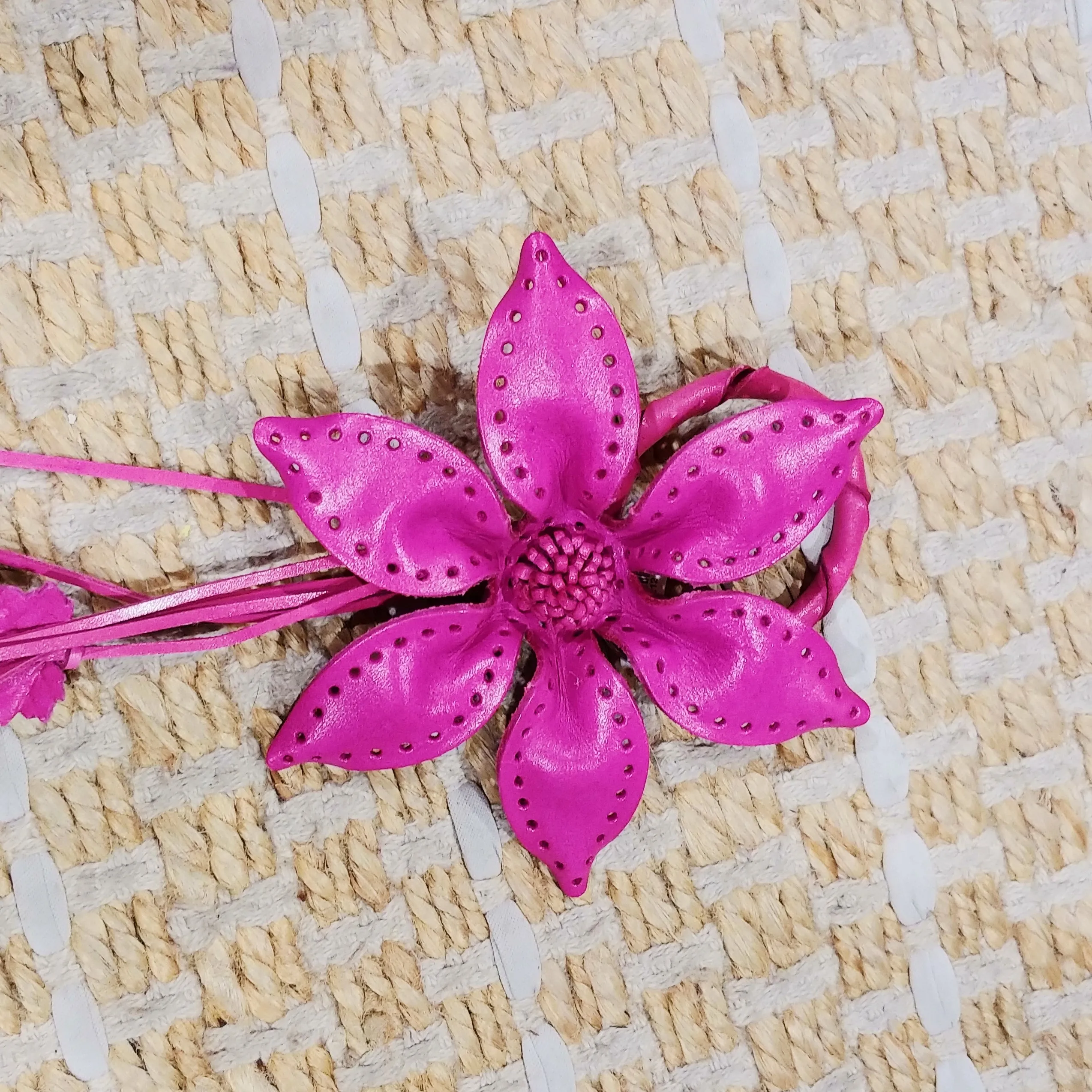 Rivera Leather Flower