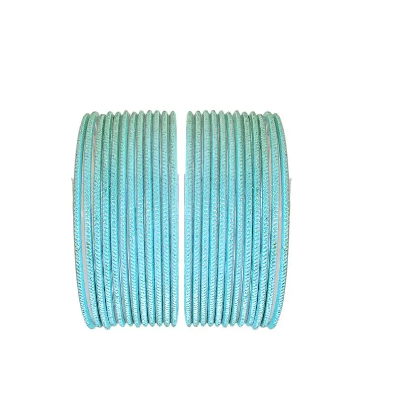 Sharmili Metal Bangles Size 2.10 - Set of 24