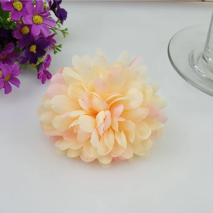 Silk Flowers Bulk Artificial Daisy Flower Heads Wholesale Bulk 100 pcs