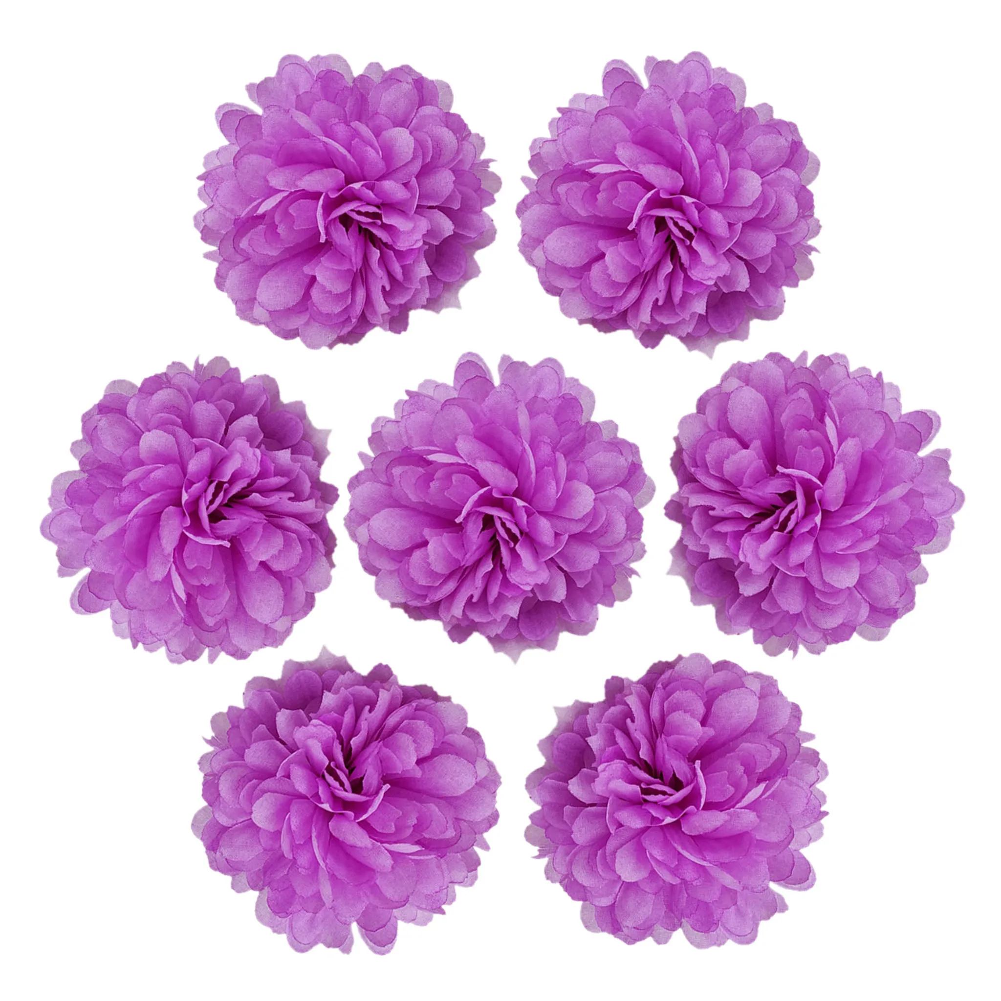 Silk Flowers Bulk Artificial Daisy Flower Heads Wholesale Bulk 100 pcs