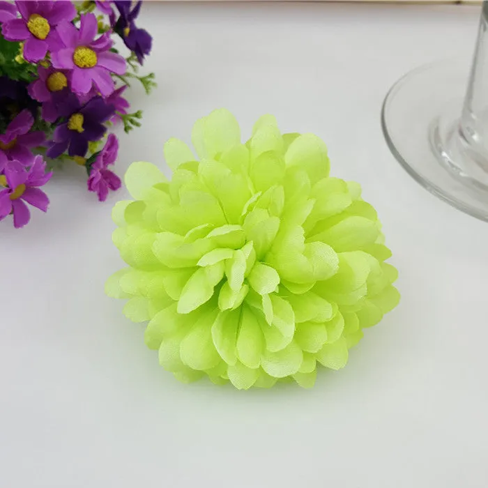 Silk Flowers Bulk Artificial Daisy Flower Heads Wholesale Bulk 100 pcs