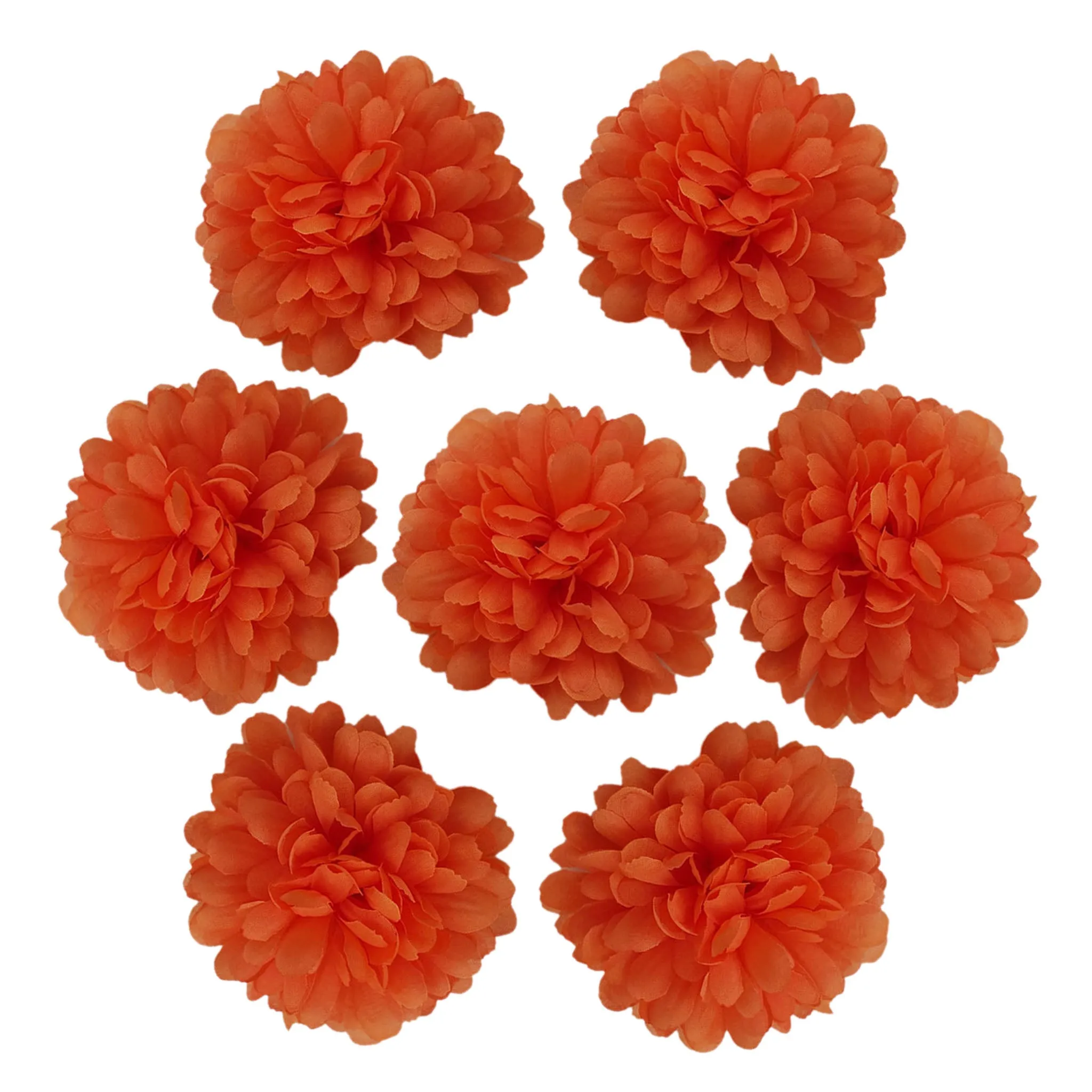 Silk Flowers Bulk Artificial Daisy Flower Heads Wholesale Bulk 100 pcs