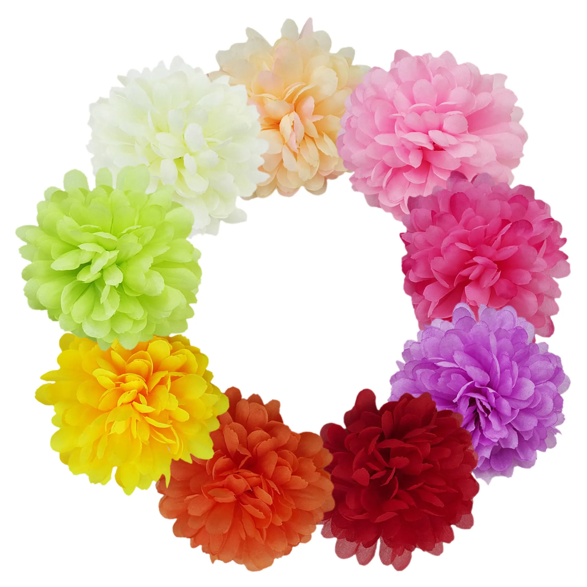 Silk Flowers Bulk Artificial Daisy Flower Heads Wholesale Bulk 100 pcs