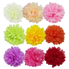 Silk Flowers Bulk Artificial Daisy Flower Heads Wholesale Bulk 100 pcs
