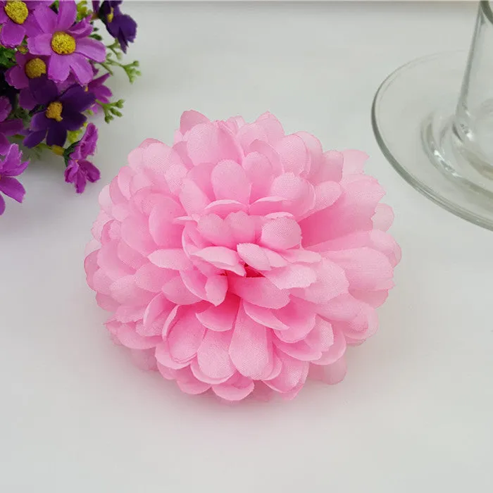 Silk Flowers Bulk Artificial Daisy Flower Heads Wholesale Bulk 100 pcs