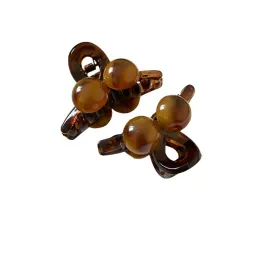 TEEK - Brown Acrylic Hair Claw Clip