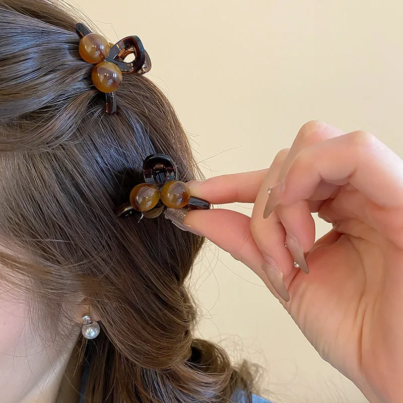 TEEK - Brown Acrylic Hair Claw Clip