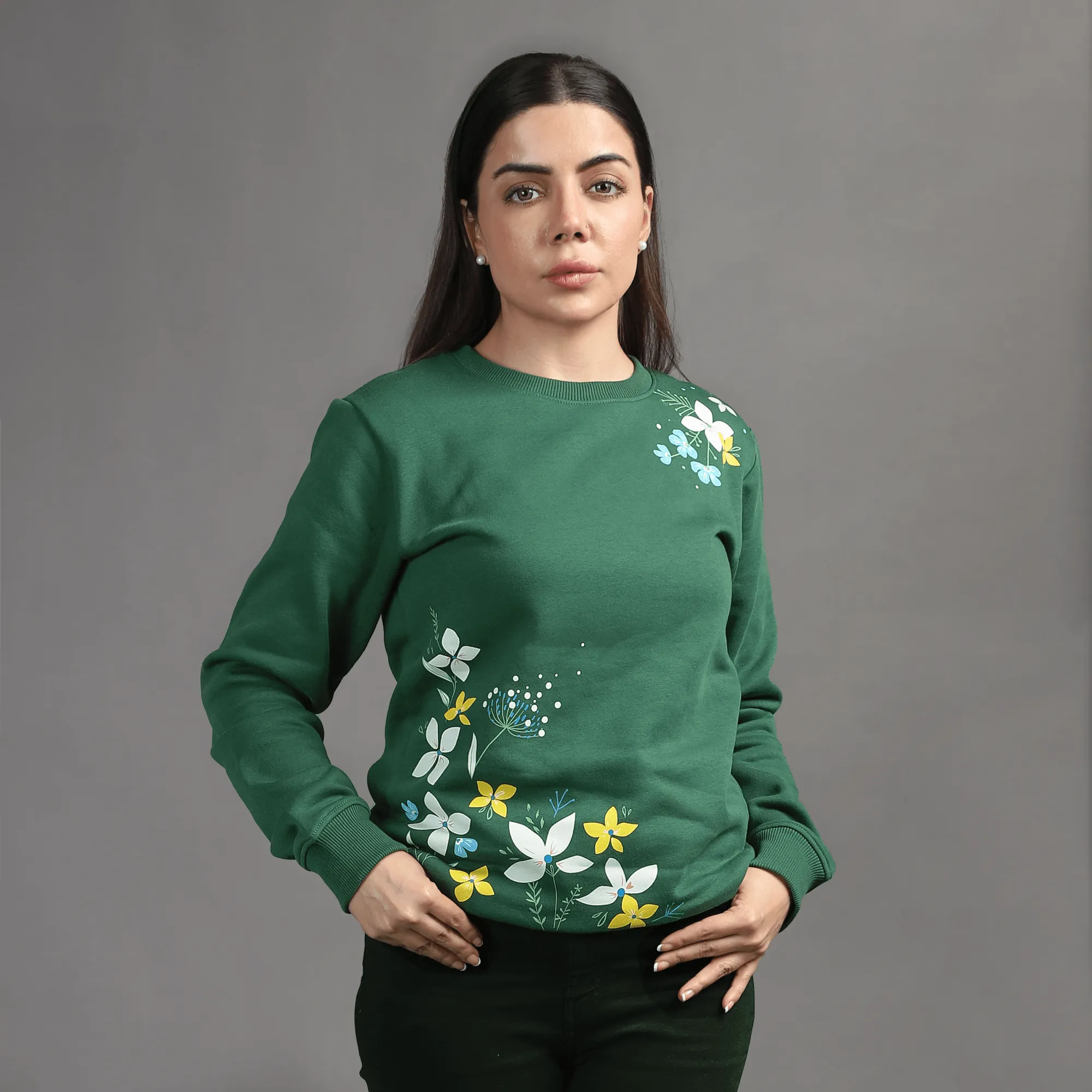 WOMEN'S SUPER SOFT FLEECE SWEATSHIRT