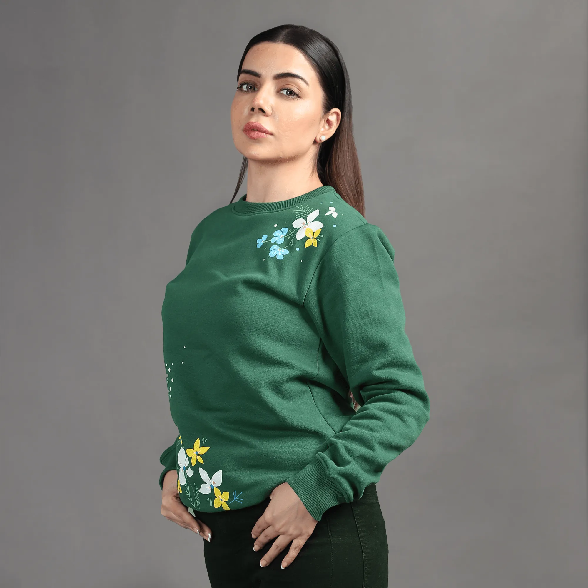 WOMEN'S SUPER SOFT FLEECE SWEATSHIRT