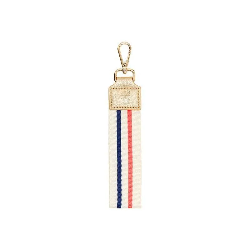 Wristlet Peach Tricolour